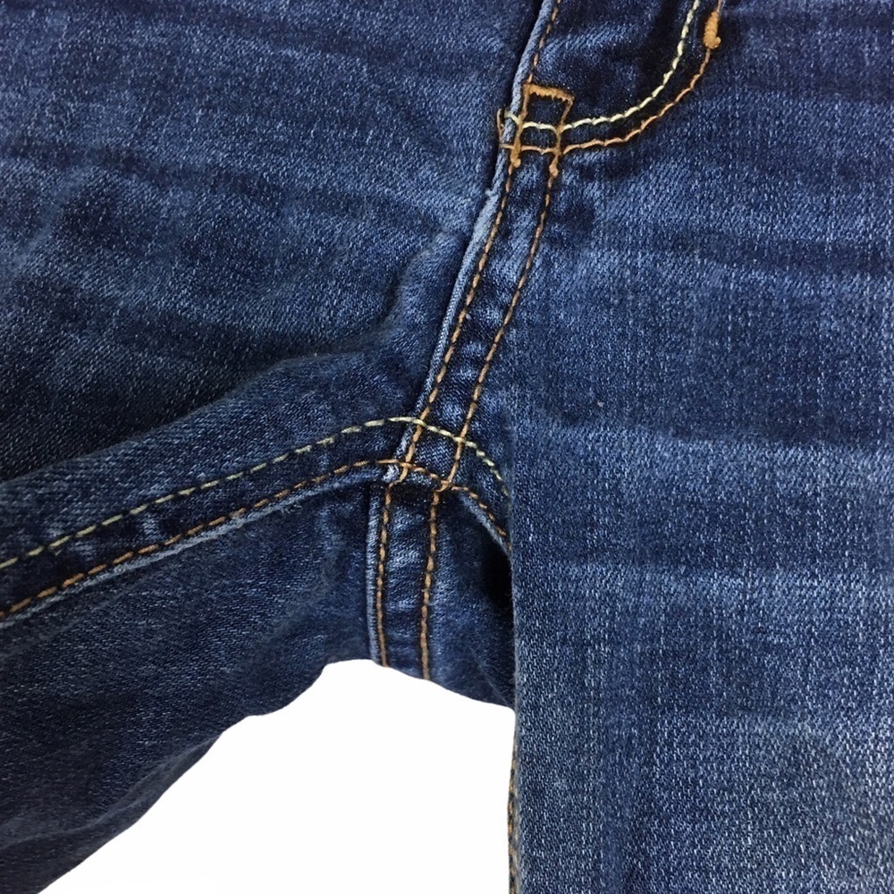 HOLLISTER Jeans Size 0S 24 Skinny Slim Distressed Medium Wash Stretch Denim - Picture 10 of 12